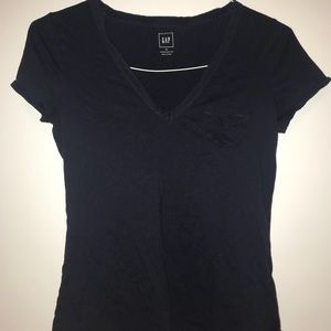 GAP vintage wash v neck T shirt